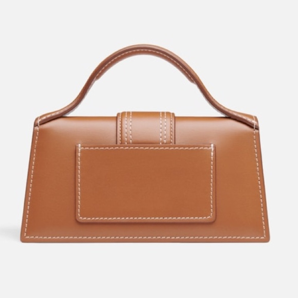 Jacquemus Light Brown Le Grand Bambino Leather Women's Bag - COA Included - Picture 2 of 10